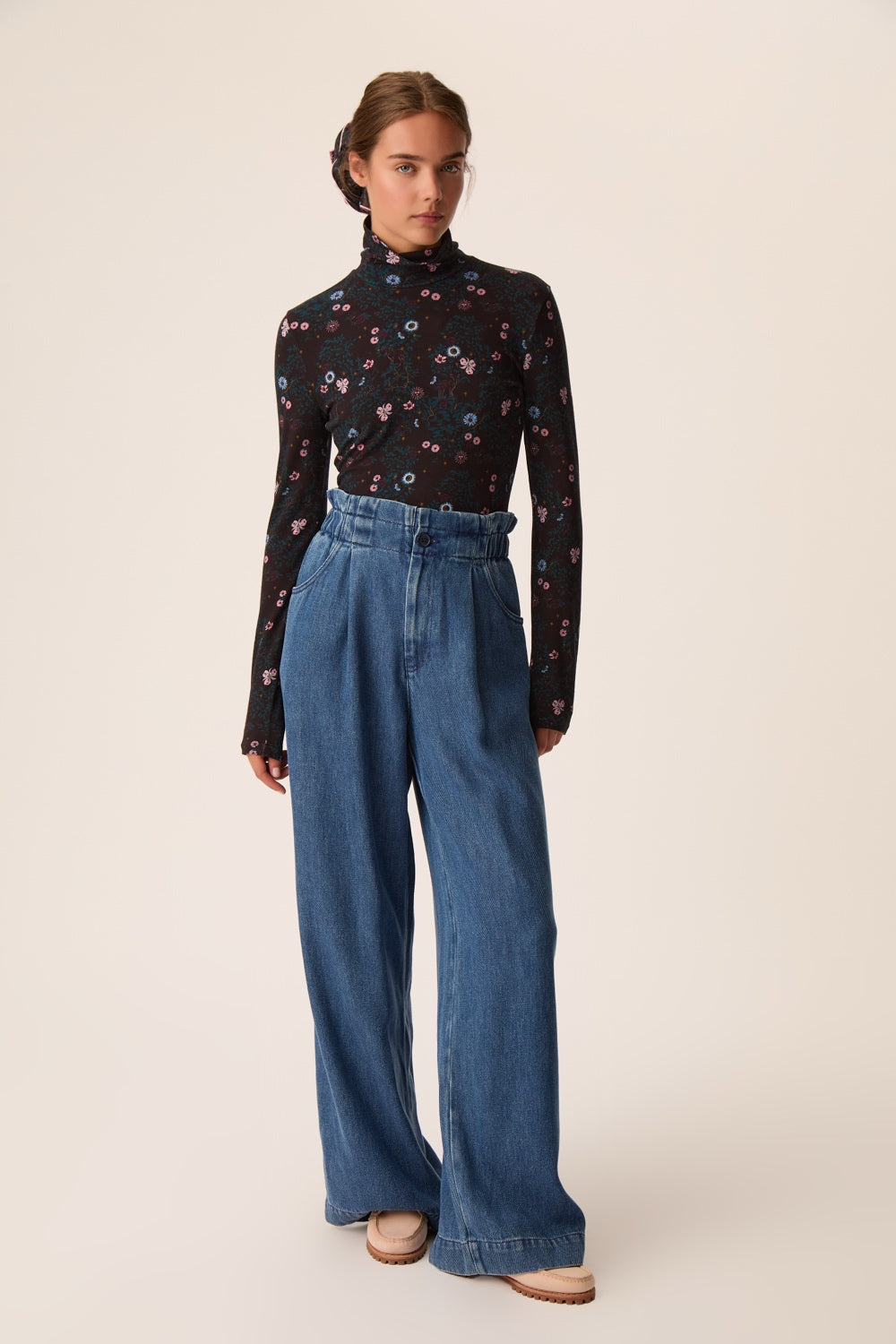 Jean Loulou Middle Blue