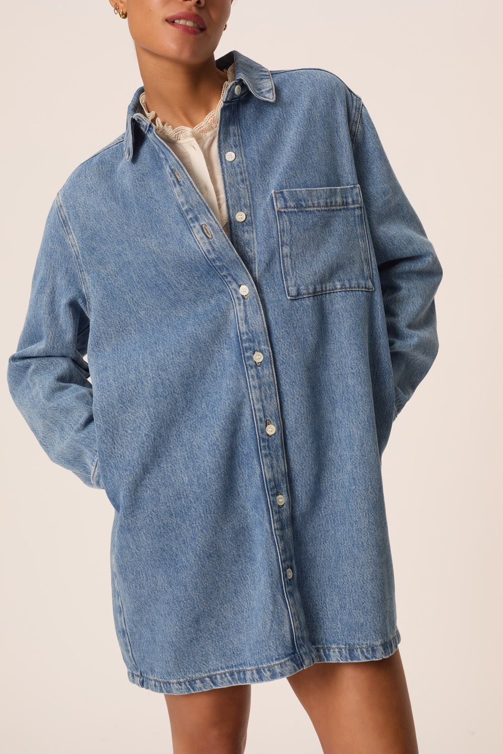 Robe Lazarie Mid Stone