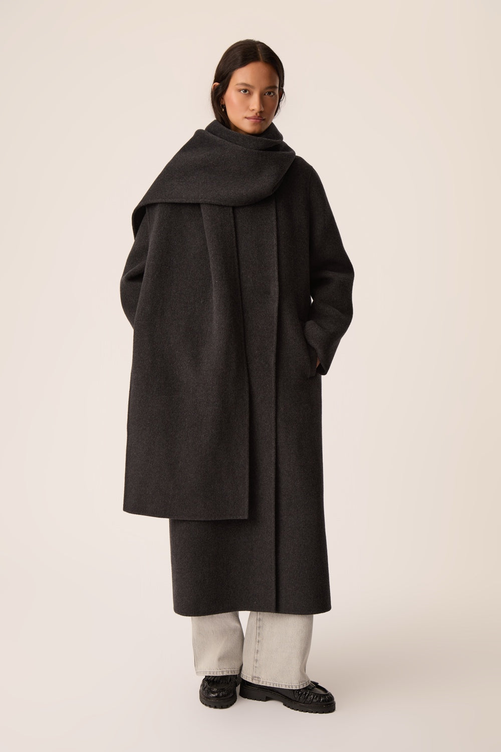 Coat Yvanka Anthracite