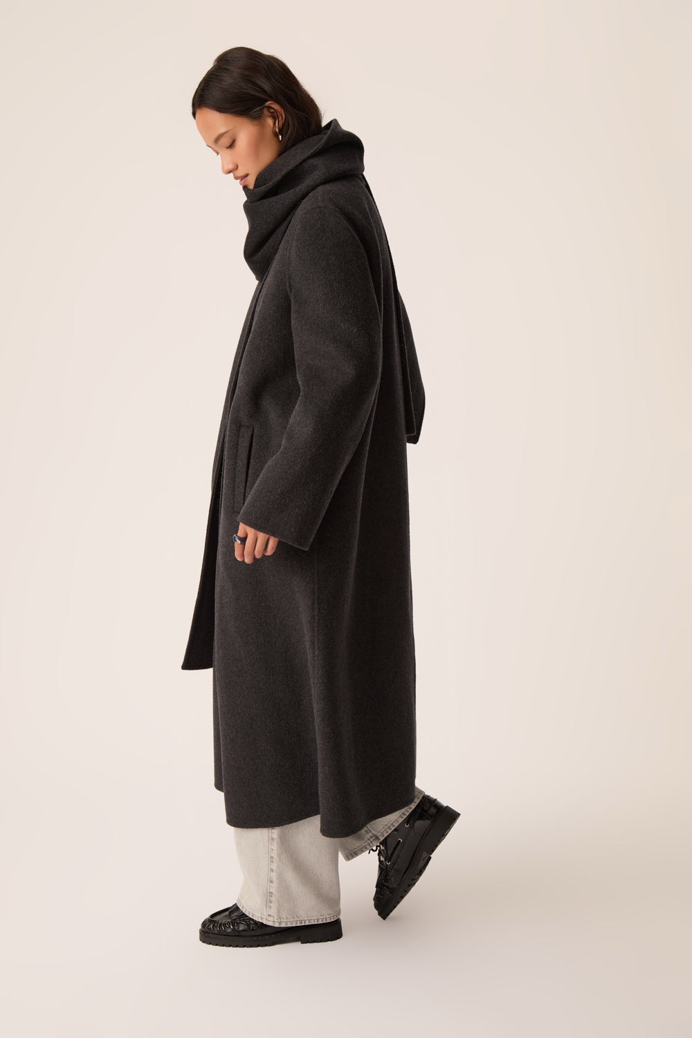 Coat Yvanka Anthracite