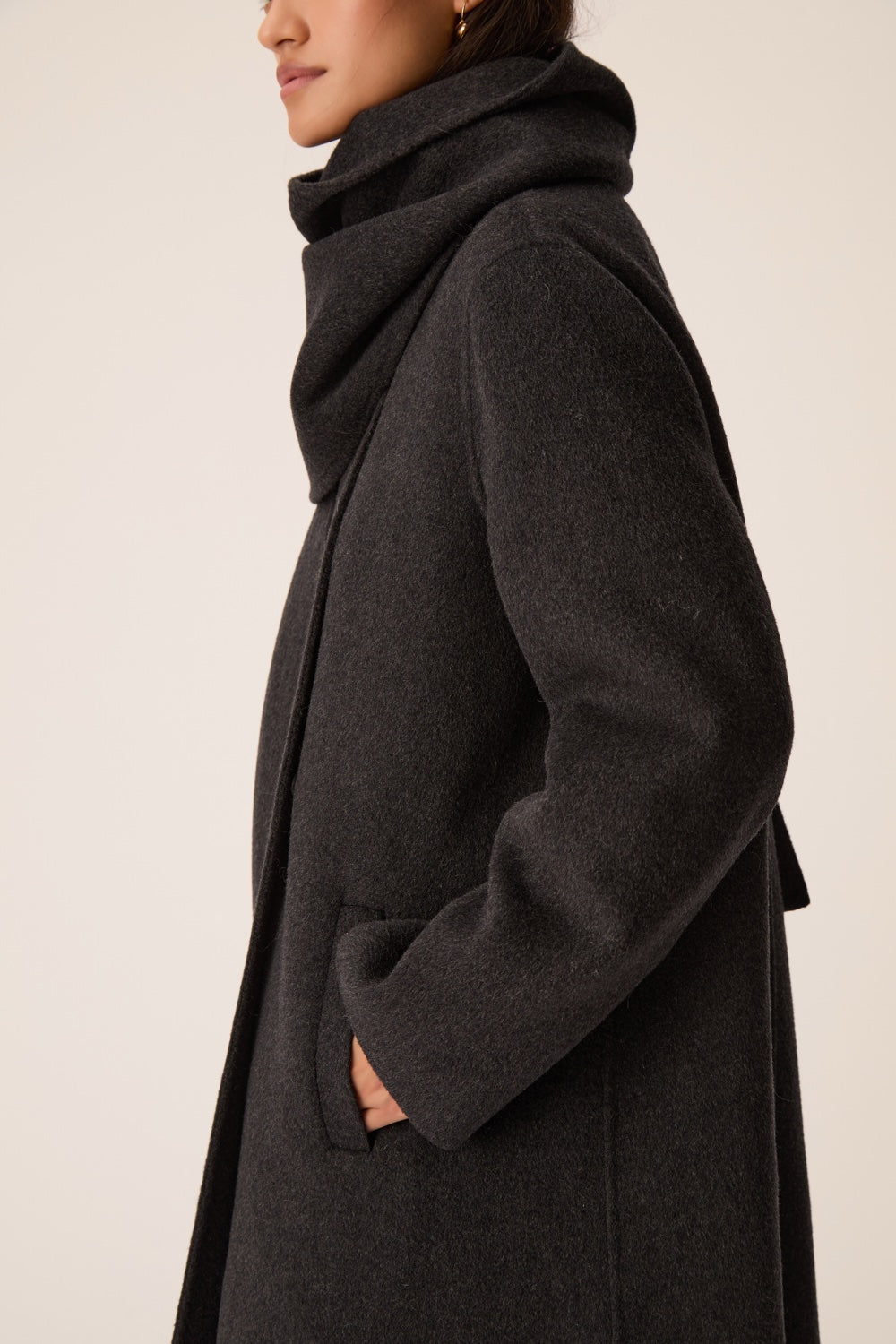 Coat Yvanka Anthracite