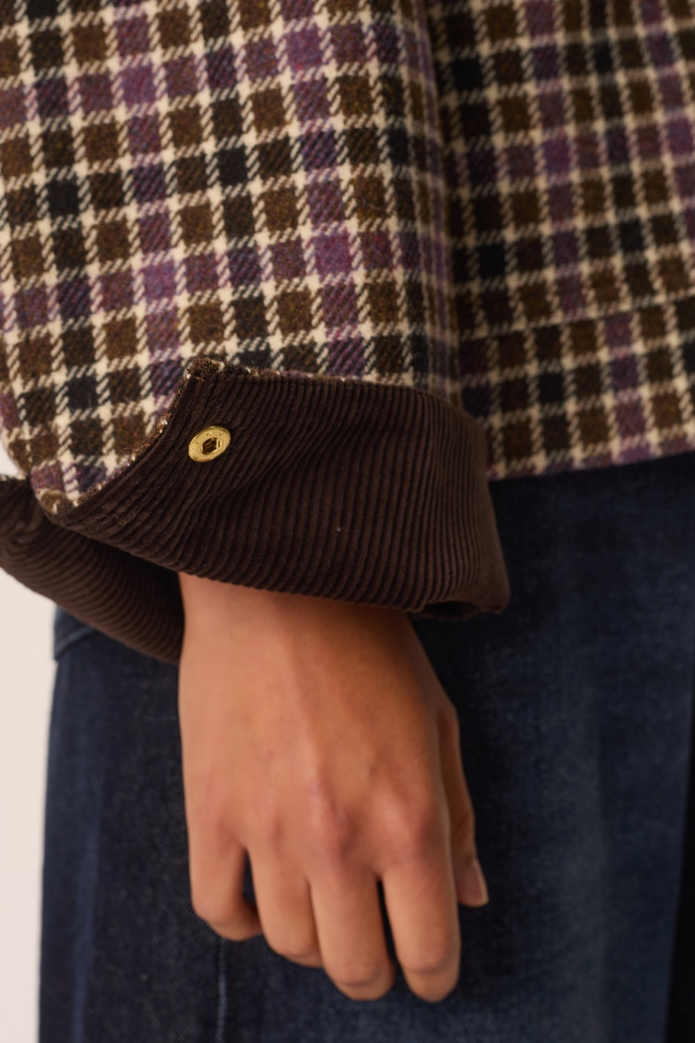 Coat Ytria Carreau Automne