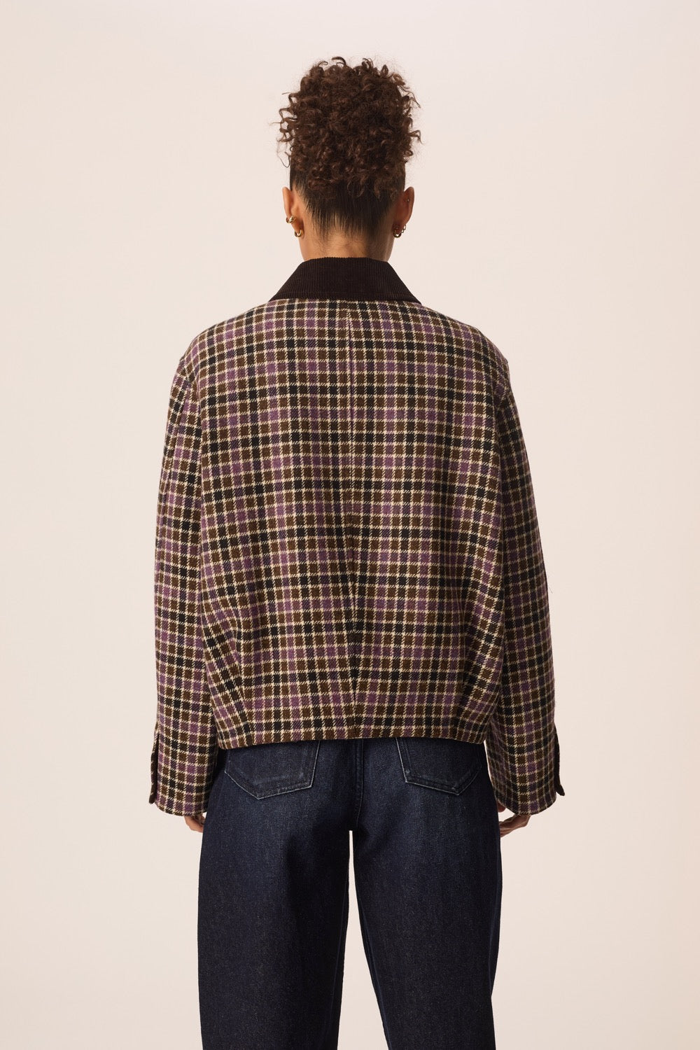 Coat Ytria Carreau Automne