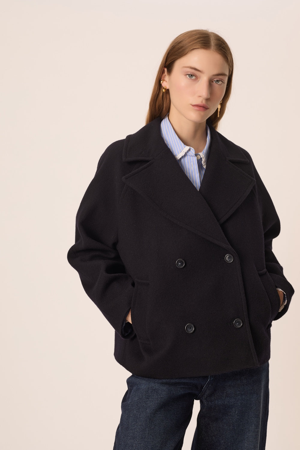 Coat Ytropee Marine