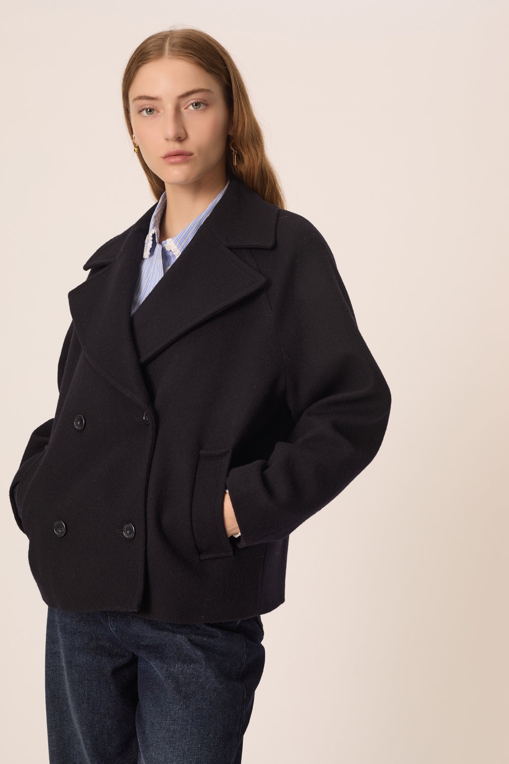 Coat Ytropee Marine