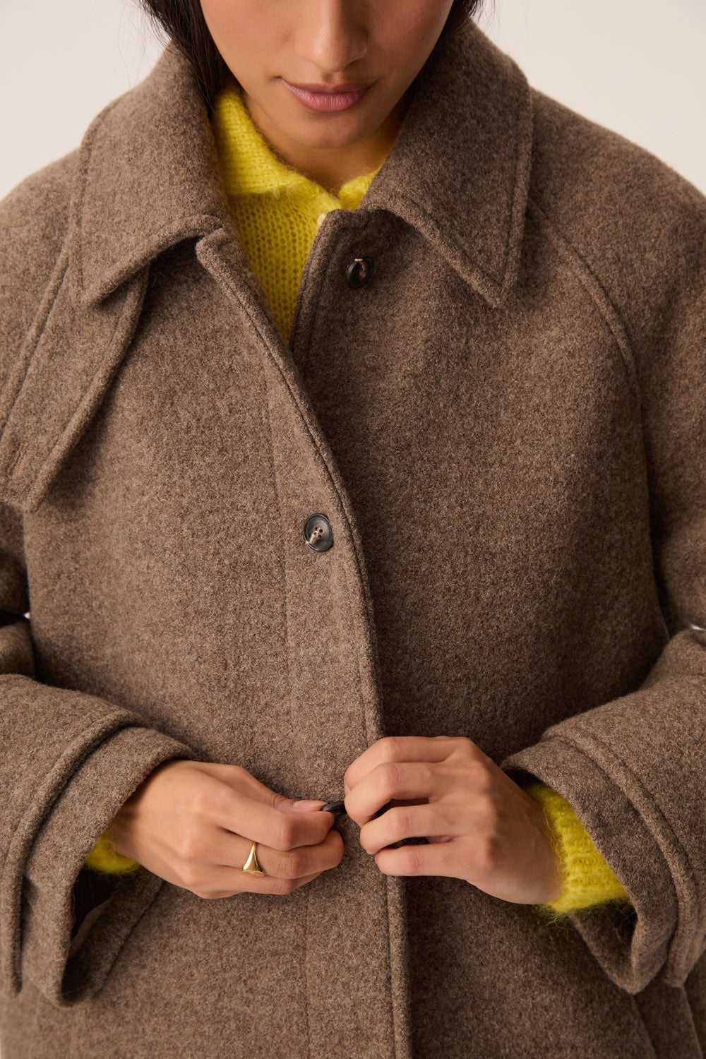 Coat Yver Roche Chine