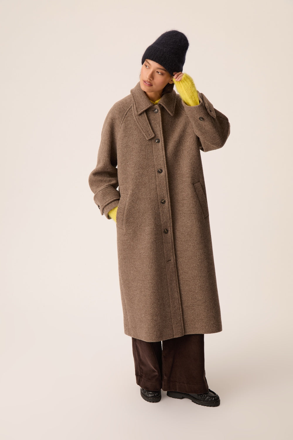 Coat Yver Roche Chine