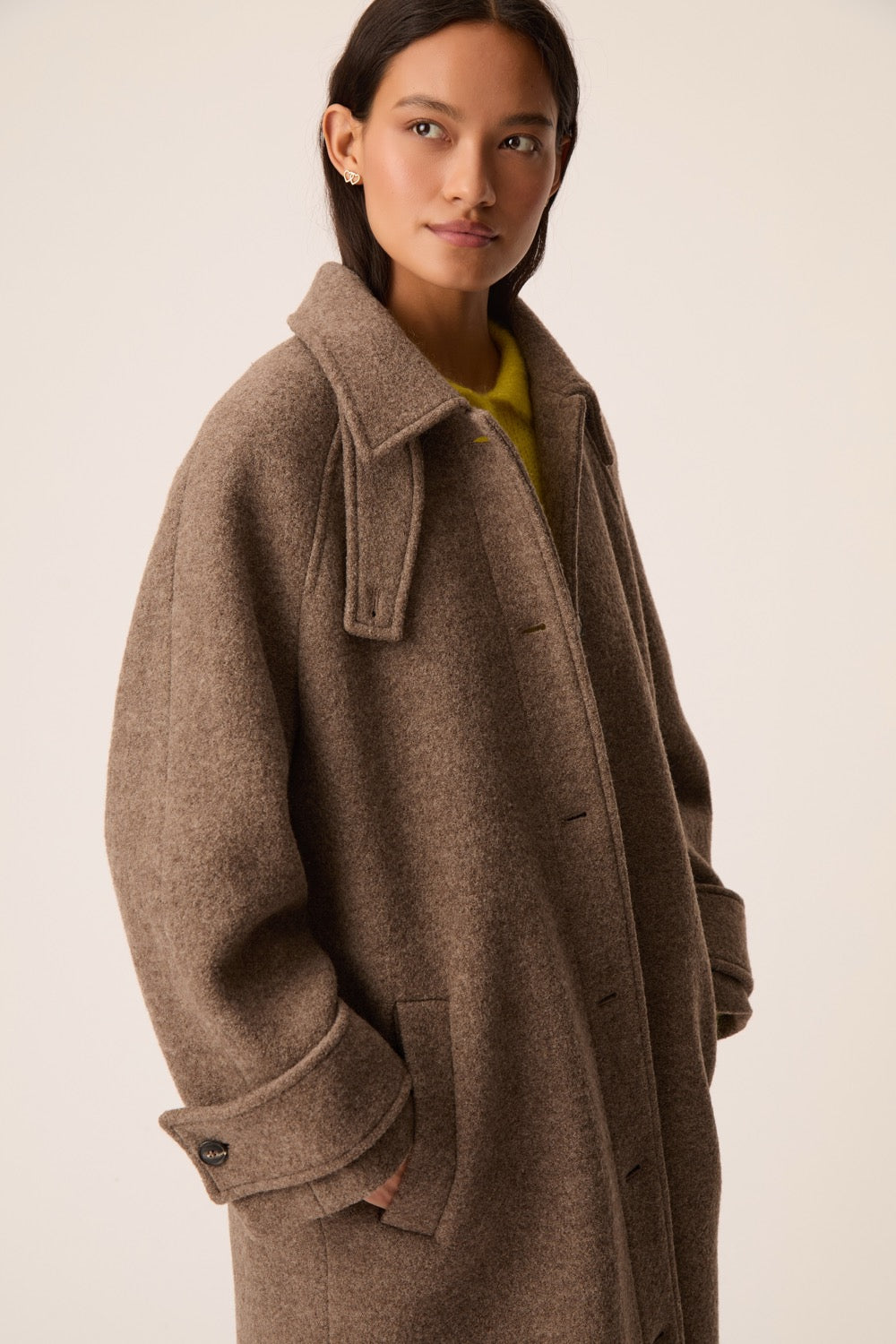 Coat Yver Roche Chine