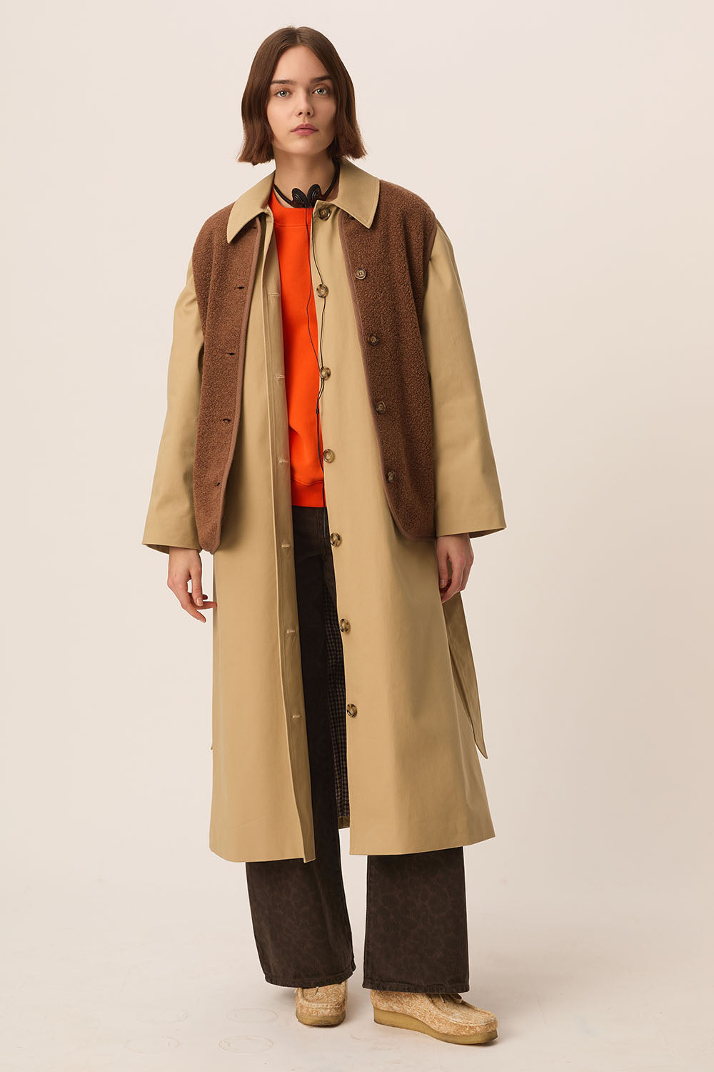Manteau Yvette Beige