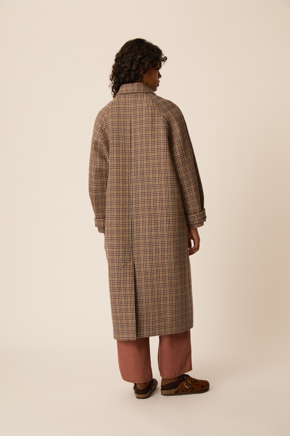 Coat Yonique Carreau Grand Pa