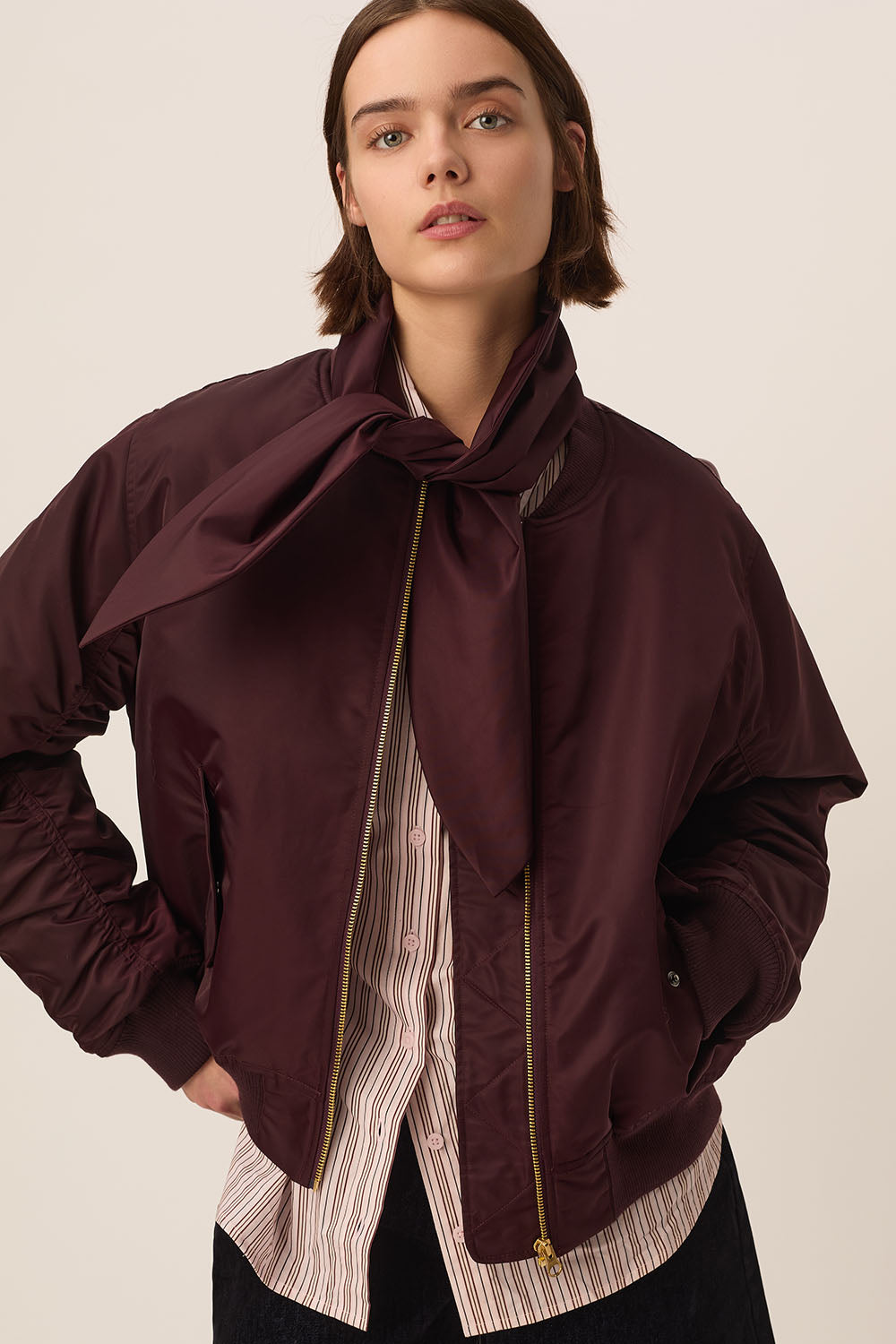 Blouson Ygor Prune