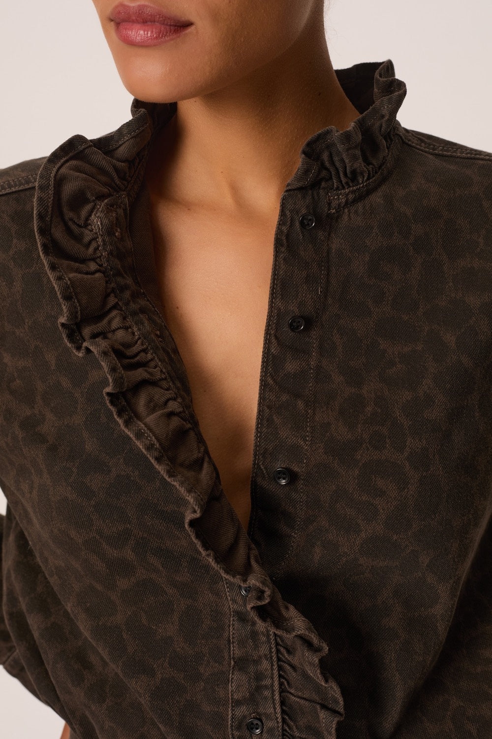 Chemise Lassa Leopard