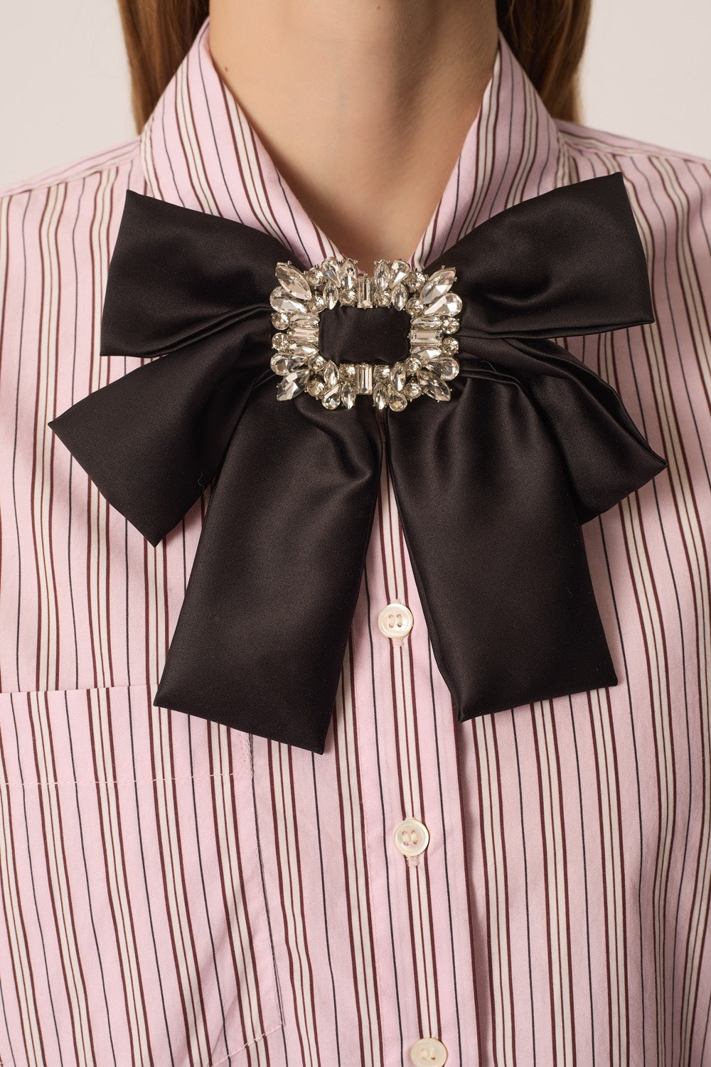 Barrette Panache Noir
