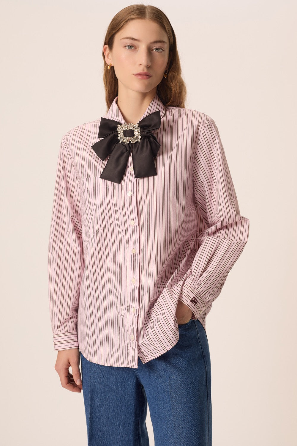 Barrette Panache Noir