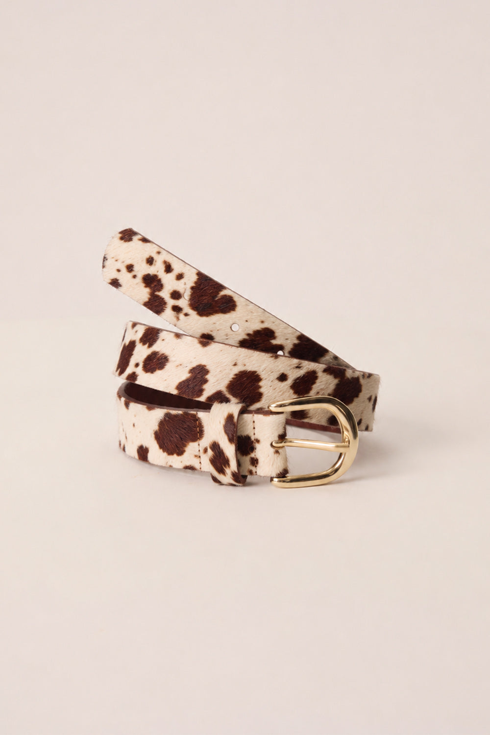 Ceinture Martino White Cow