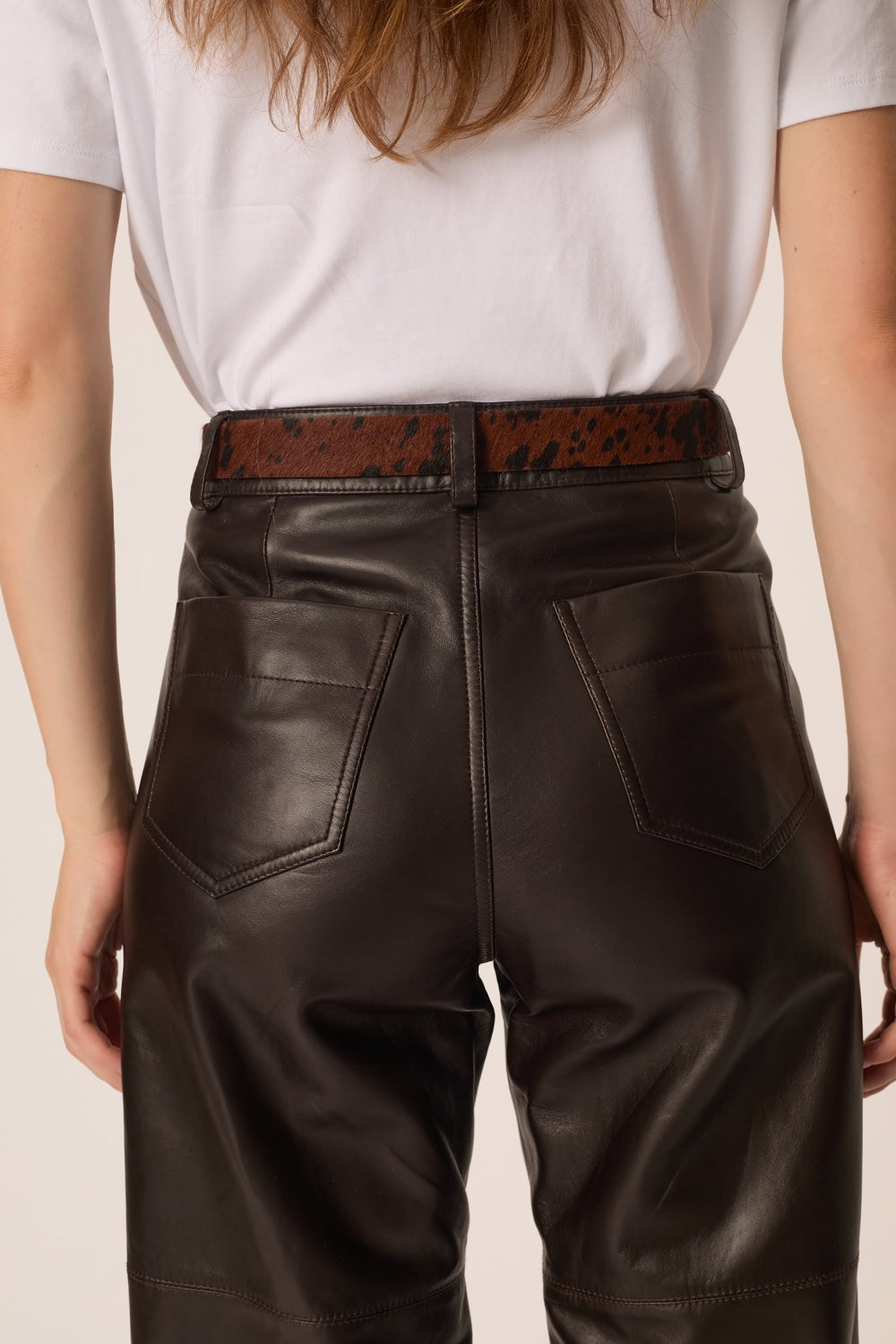 Belt Martino Brown Cow