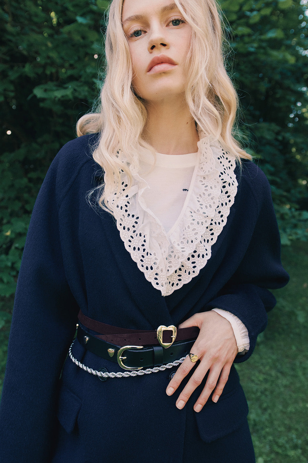 Ceinture Marietta Argent