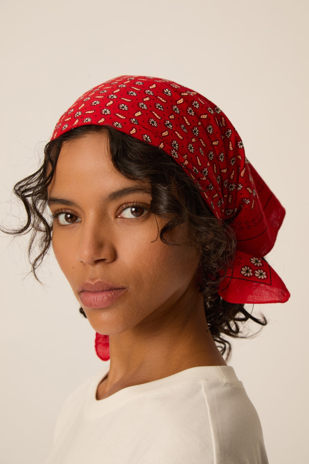 Foulard Nathanael Cravate Rouge