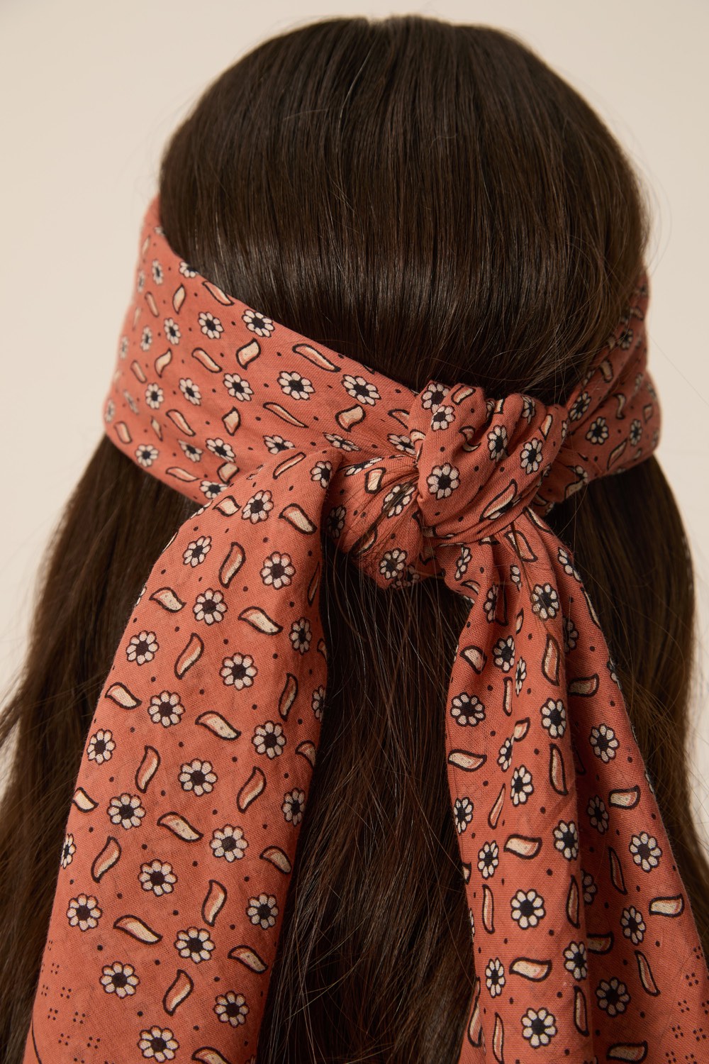 Foulard Namibie Cravate Blush
