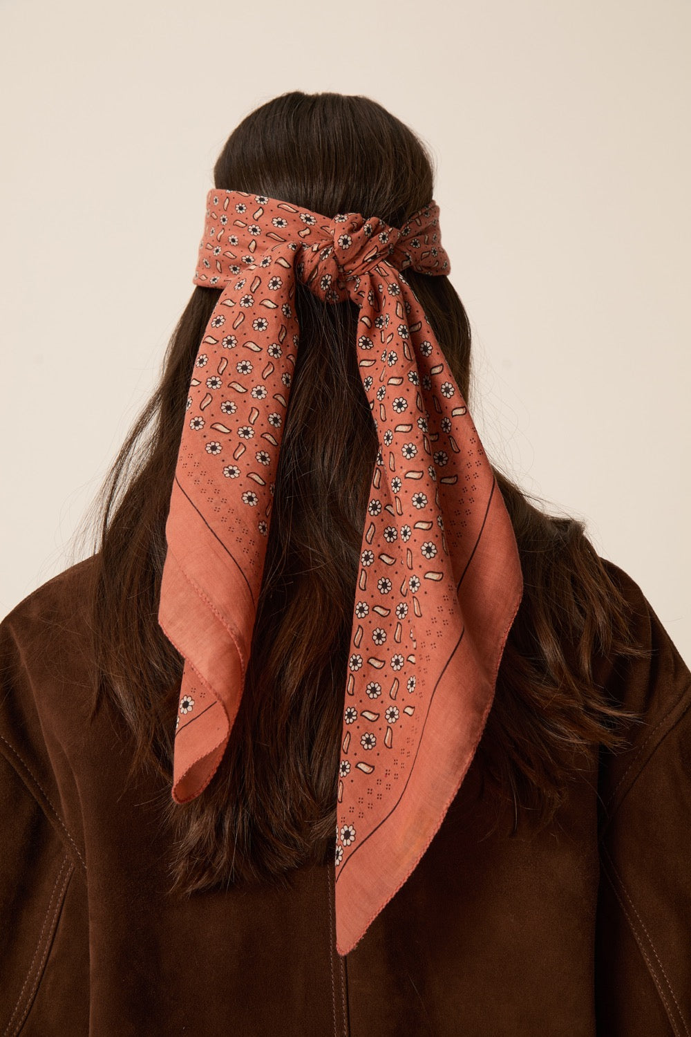 Foulard Namibie Cravate Blush