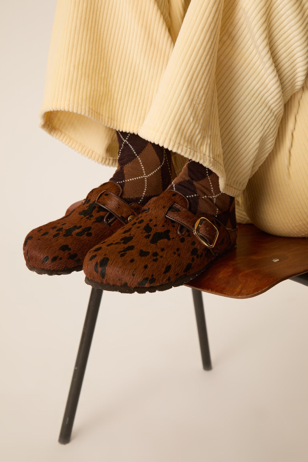 Mules Wambi Brown Cow