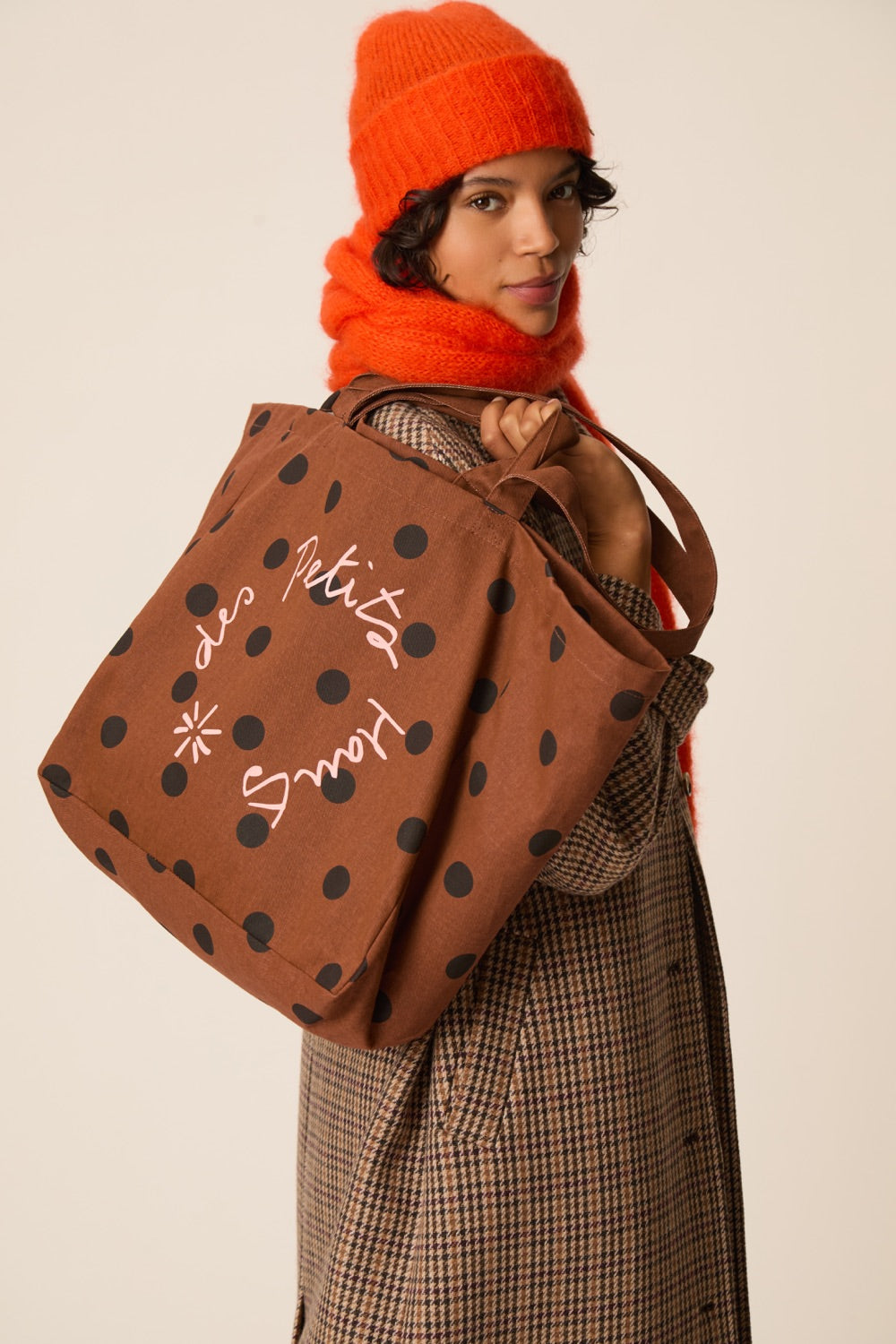 Tote Bag XXL Pastille Cognac