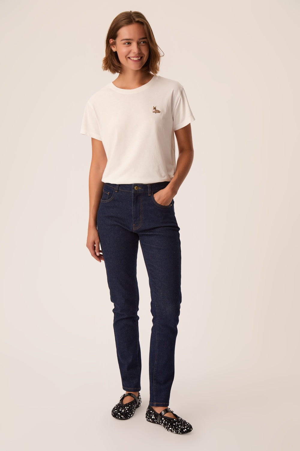 Jean Lulu Dark Indigo