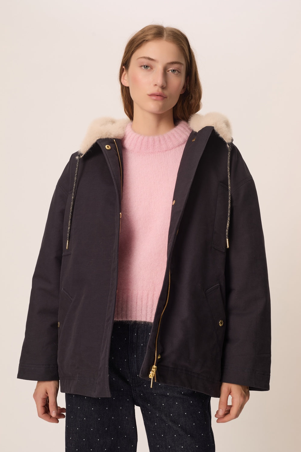 Manteau Ynessa Marine