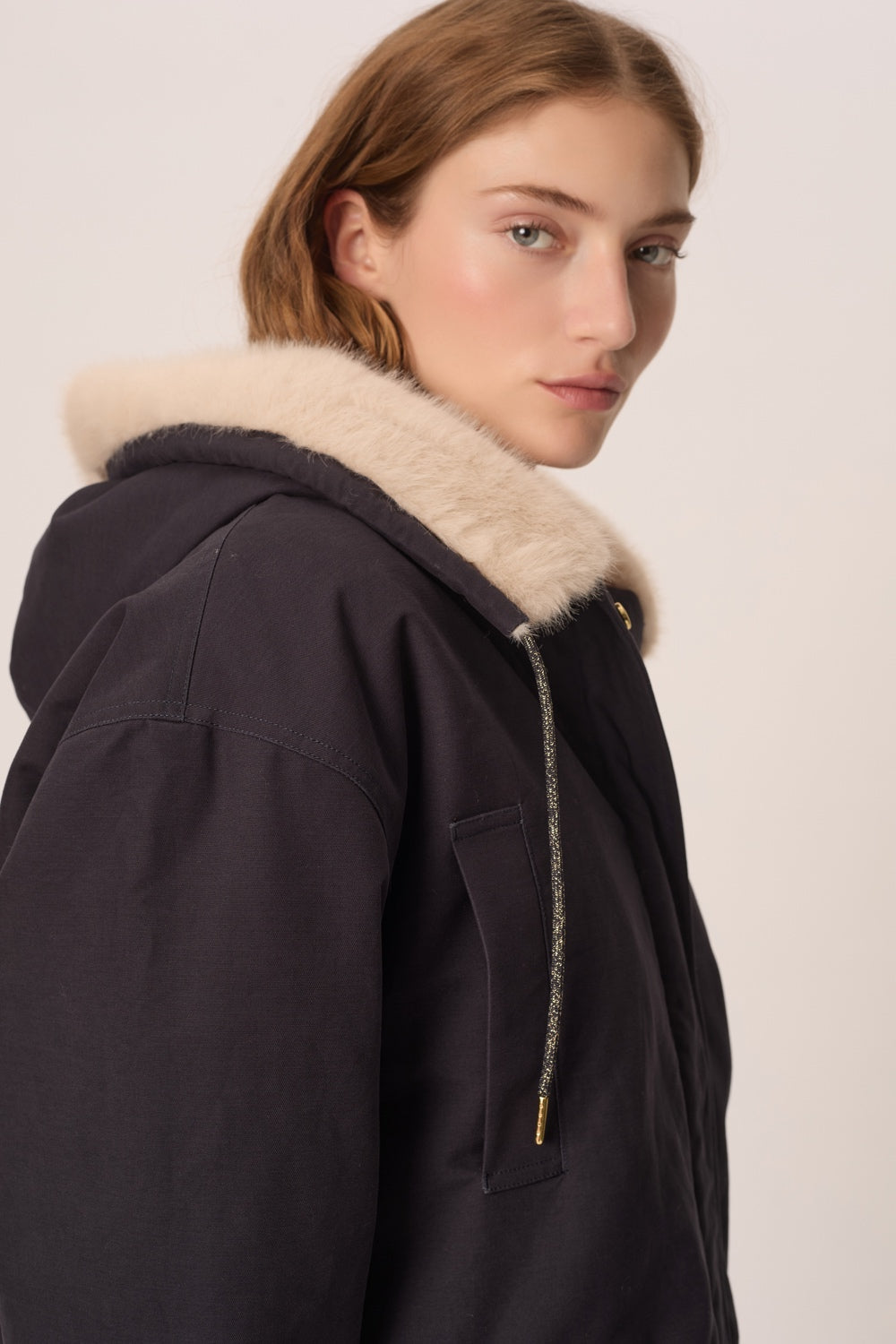 Manteau Ynessa Marine