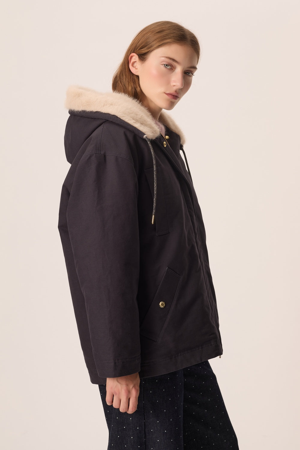 Manteau Ynessa Marine