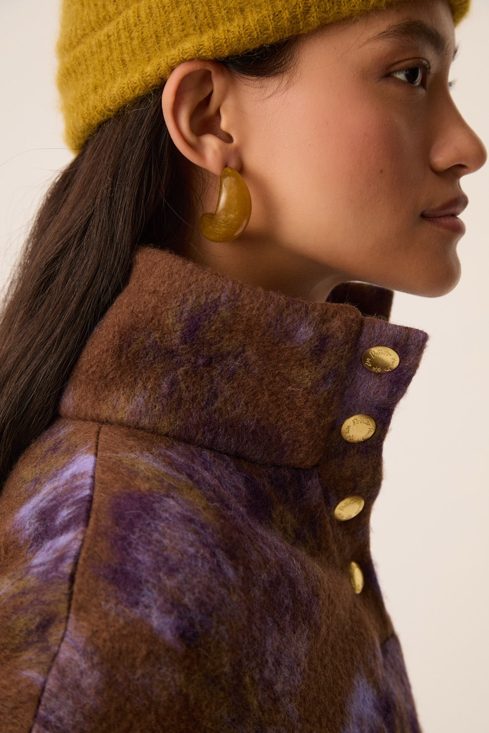 Boucles D'Oreilles Maddy Algue
