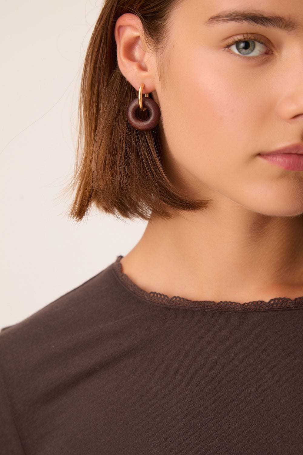 Boucles D'Oreilles Madou Bois