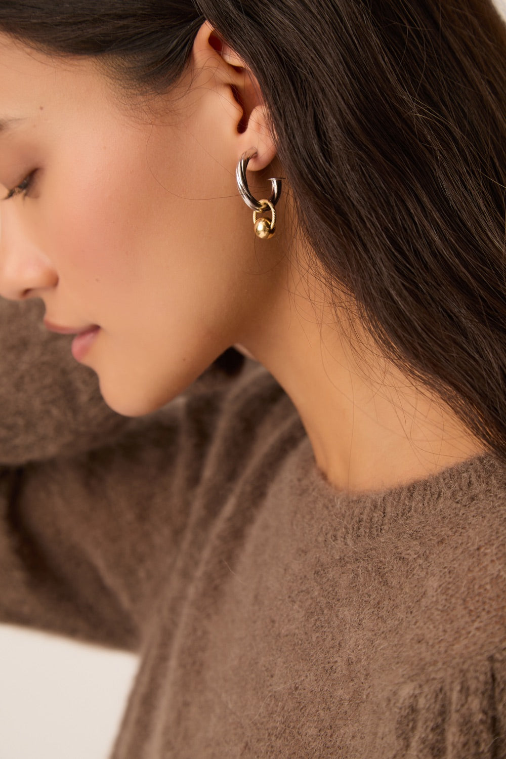 Boucles D'Oreilles Marianne Argent