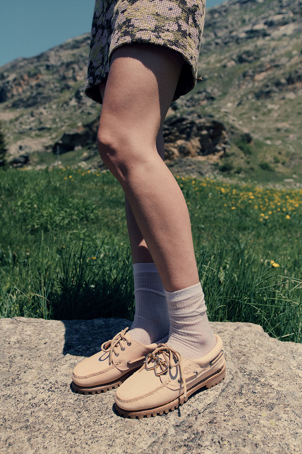 Chaussures bateau Authentic Boat rose
